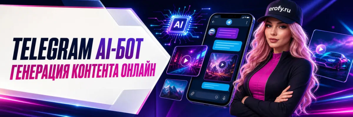 Телеграм бот 18+ генерация порно: как получить результат за минуту